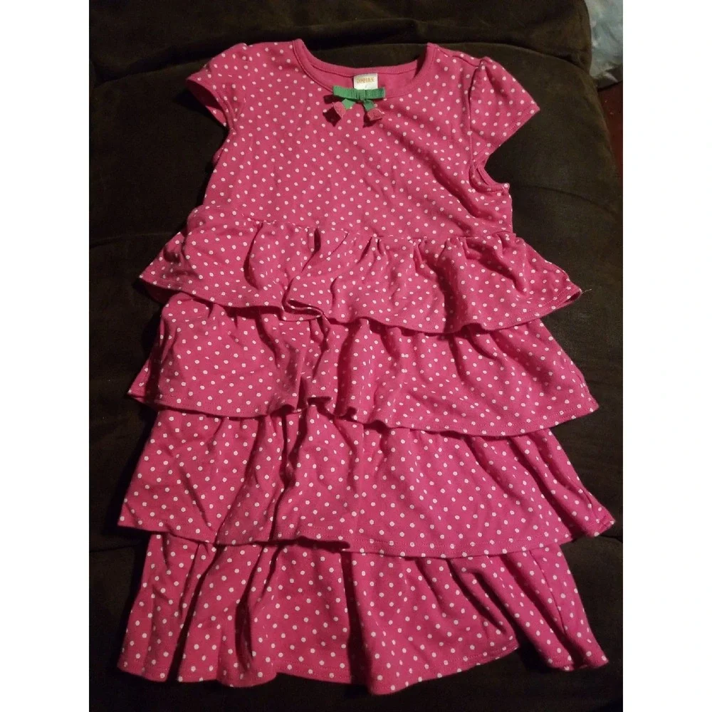 Gymboree bright tulip pink  dress 7‎